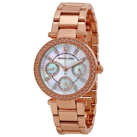 michael kors mk56|Michael Kors parker rose watch.